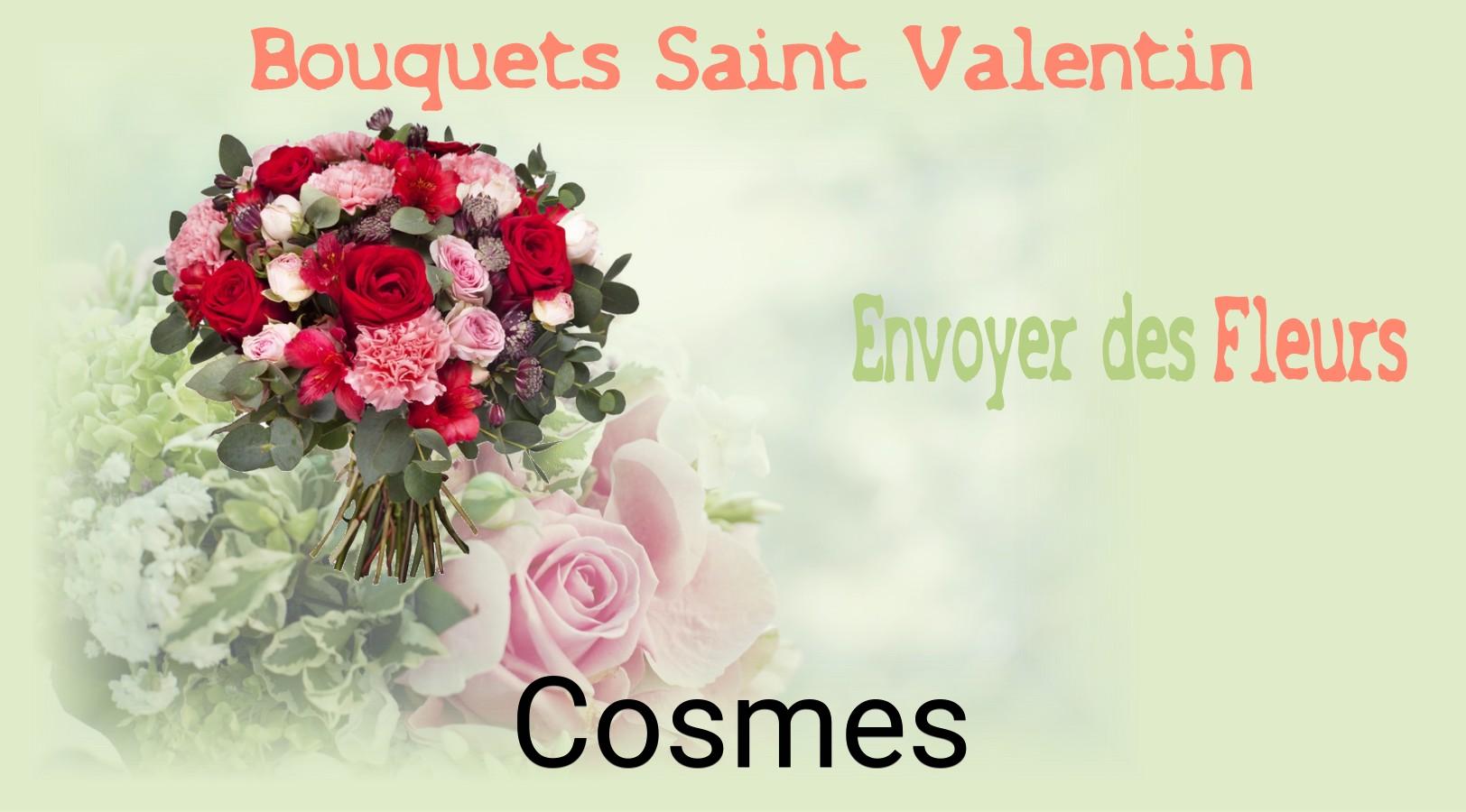 Roses de Saint-Valentin livrées à Cosmes